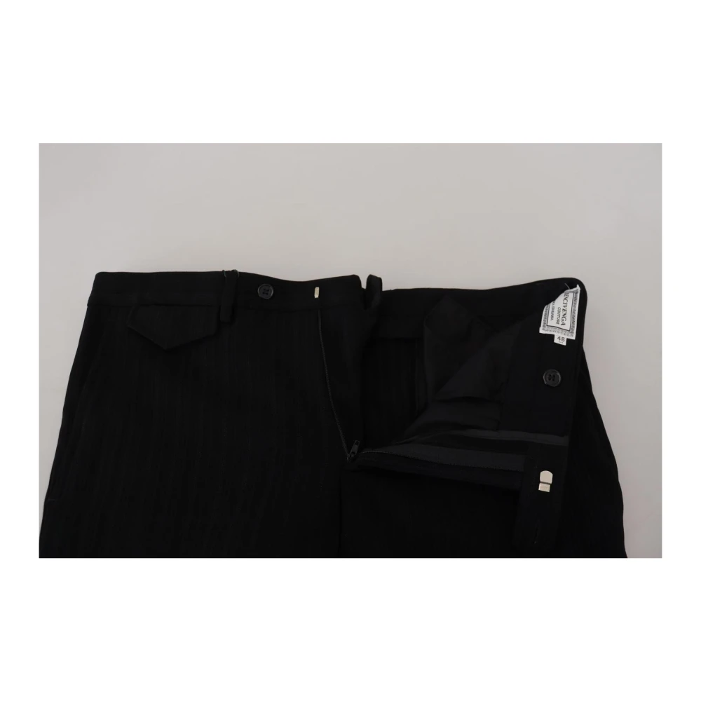 Bencivenga Zwarte Slim-fit Broek Black Heren