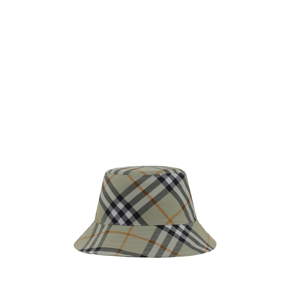 Burberry Geruite Bucket Hat Multicolor Dames