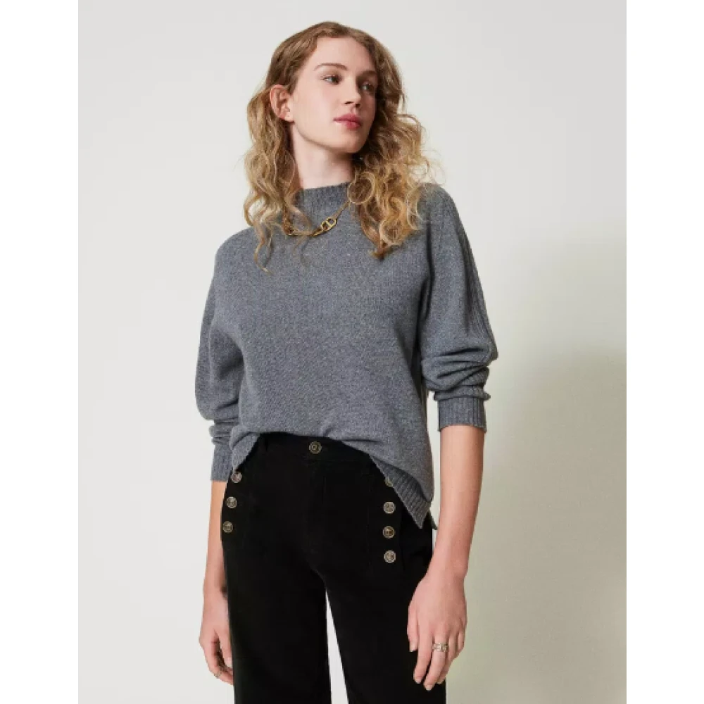 Twinset Grijze Sweaters Set Gray Dames