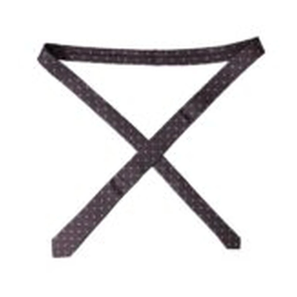 Dolce & Gabbana Paarse polka dot zijden stropdas Purple Heren