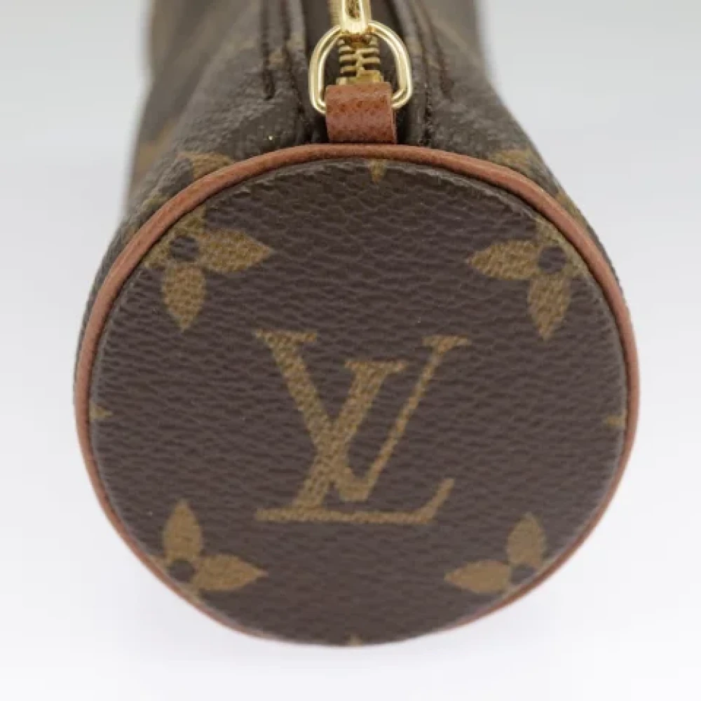 Louis Vuitton Vintage Pre-owned Canvas clutches Brown Dames