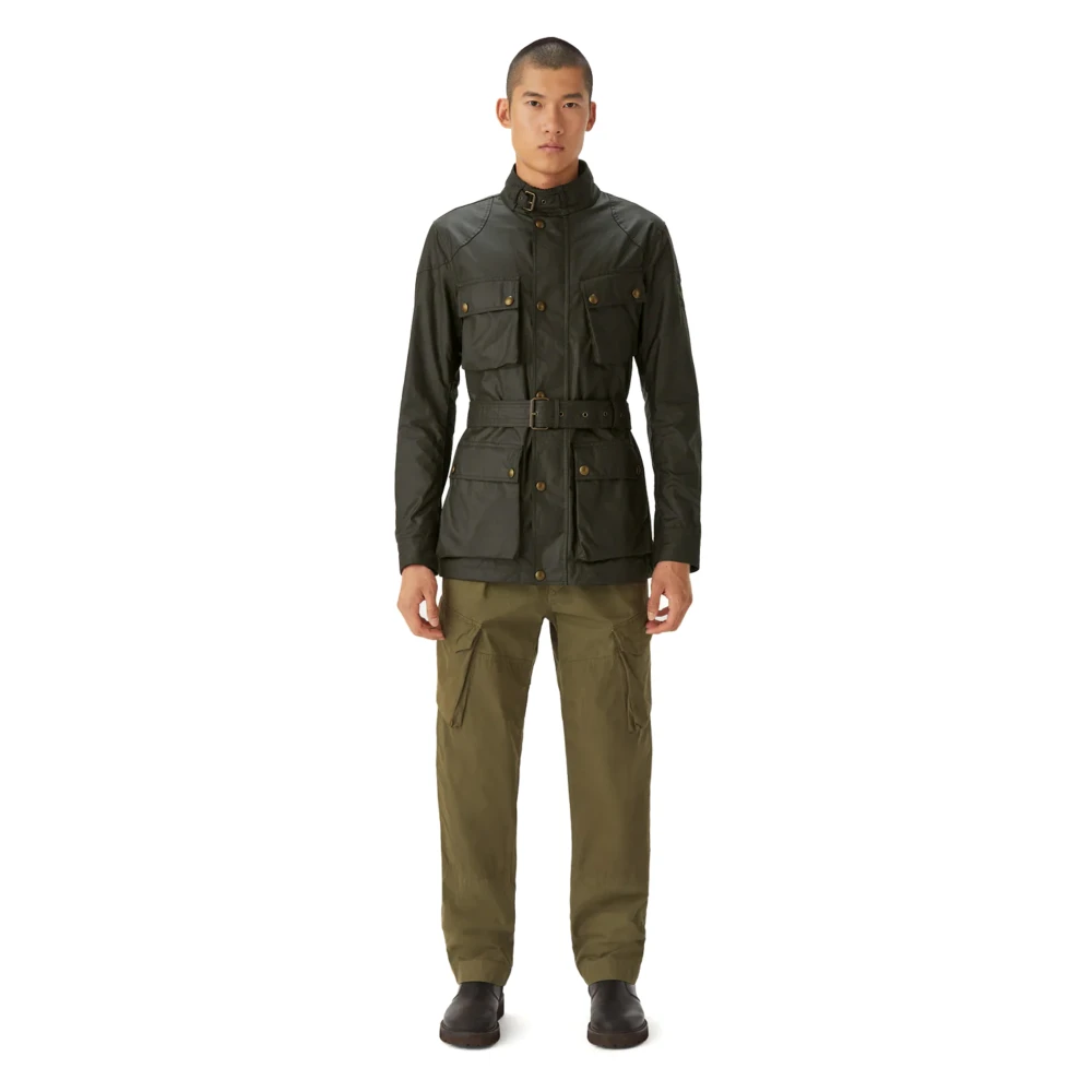 Belstaff Trialmaster Groene Jas Green Heren