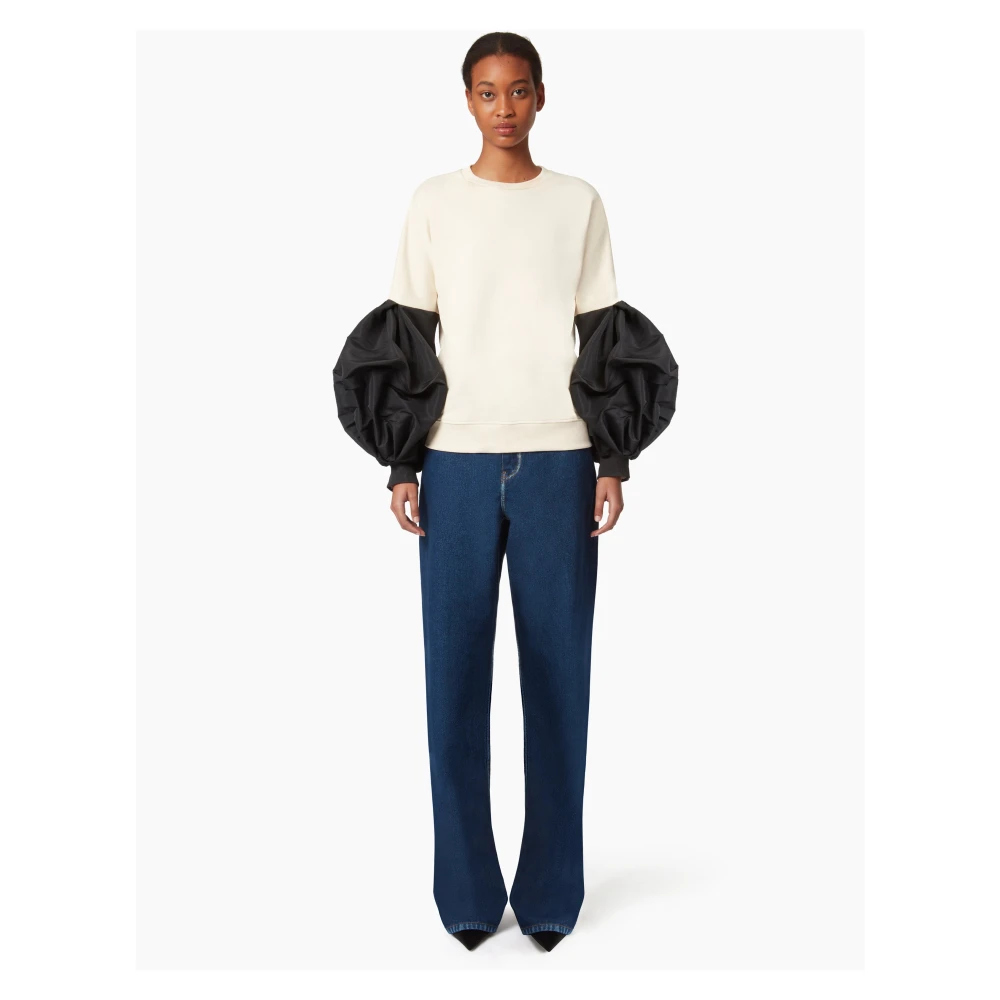 Nina Ricci Geweven Trui MET Cocon White Dames