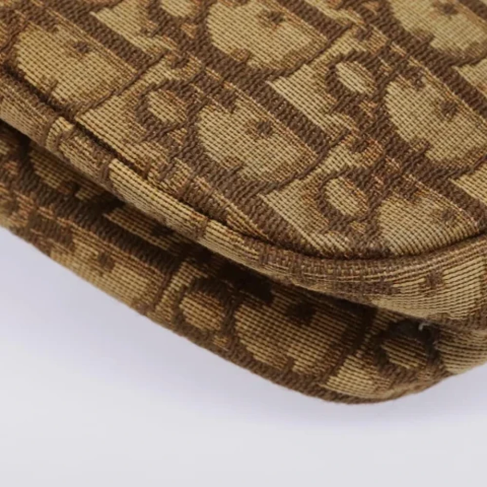 Dior Vintage Pre-owned Canvas dior-bags Brown Dames