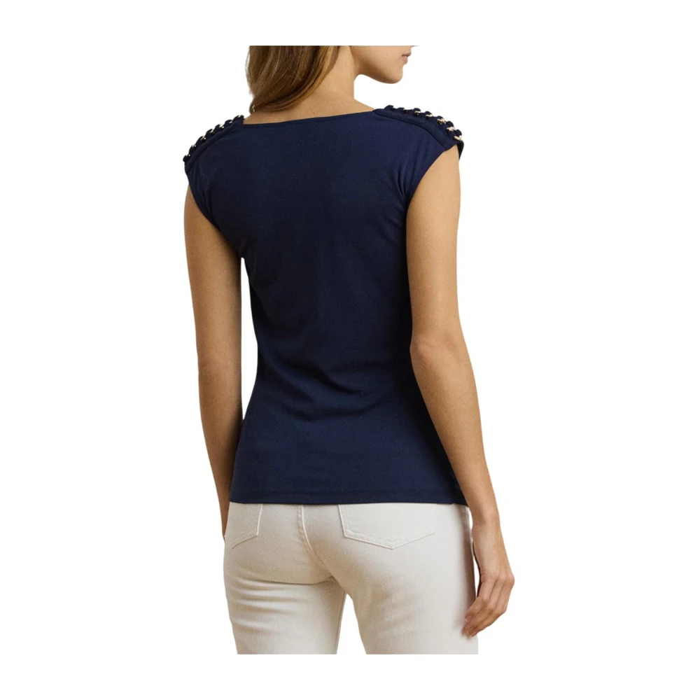 Ralph Lauren T-shirt met korte mouwen Blue Dames
