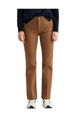Flare Cotton Jersey Pants