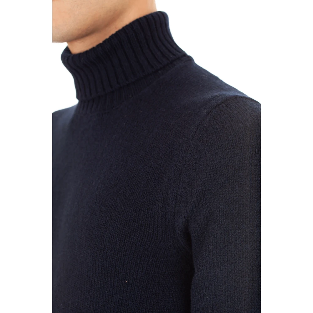 Gran Sasso Turtlenecks Blue Heren