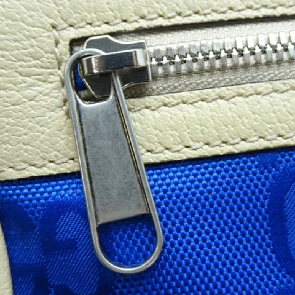Gucci Vintage Pre-owned Canvas gucci-bags Blue Dames