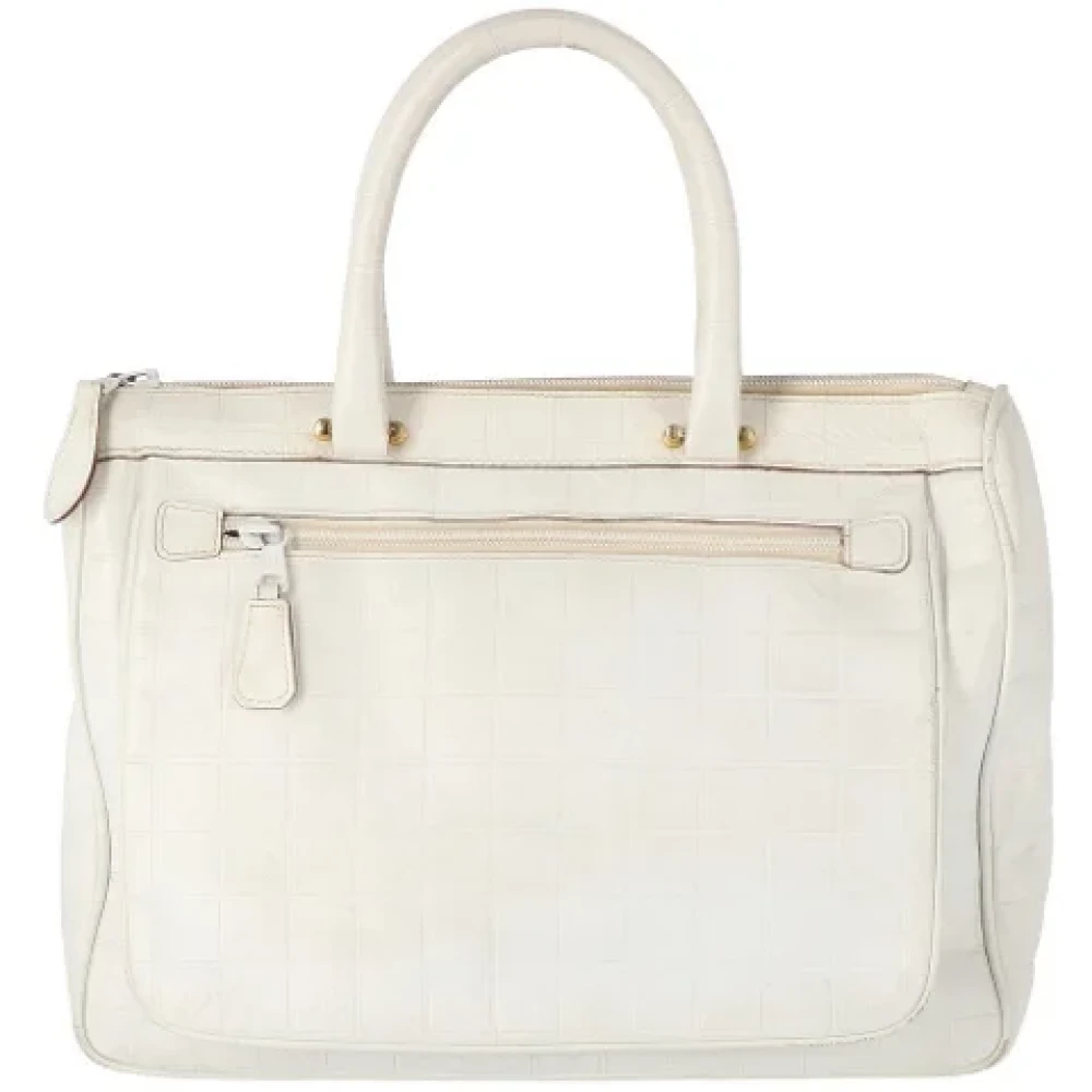 Fendi Vintage Pre-owned Leather fendi-bags White Dames