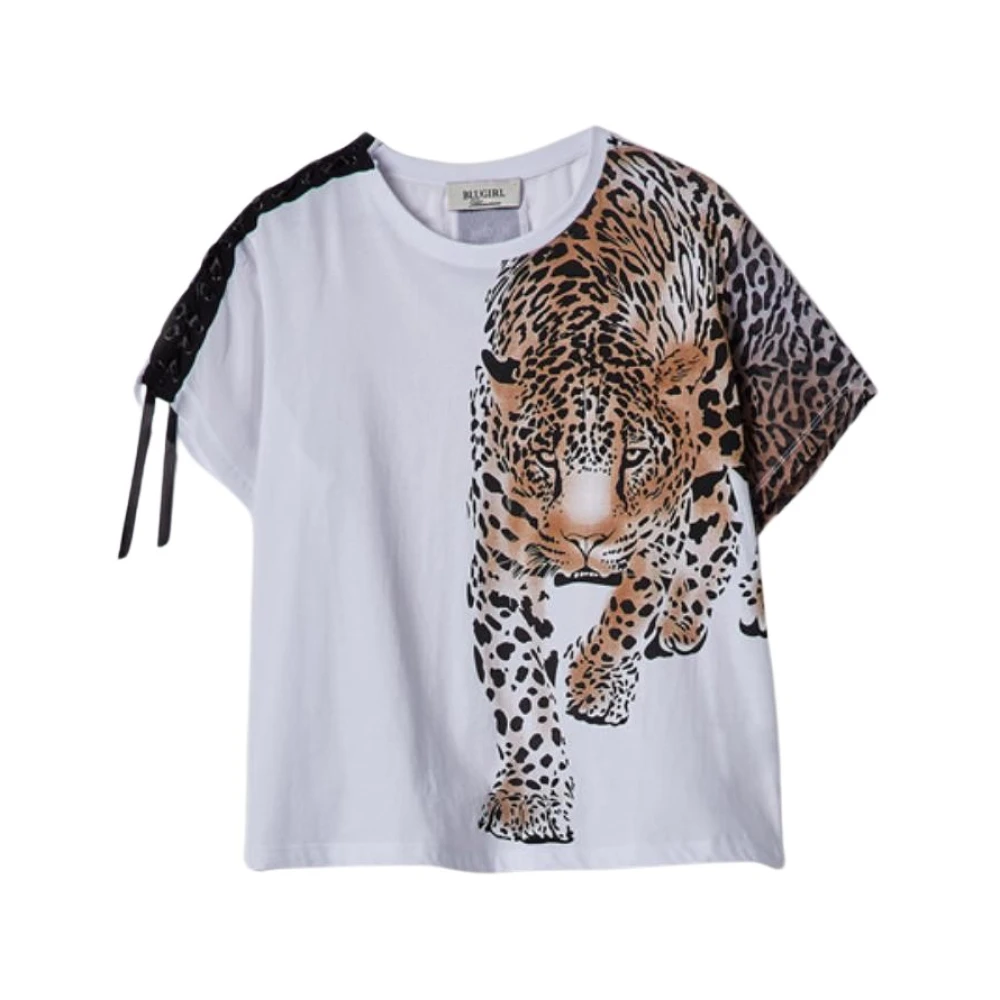 Blugirl - Tops > T-Shirts - White - Blugirl - Modalova