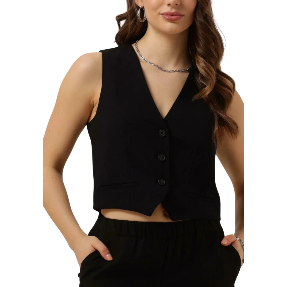 Vanessa Bruno Chique Zwarte Benson Blazer Black Dames