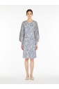 robe-courte-florale-bleue