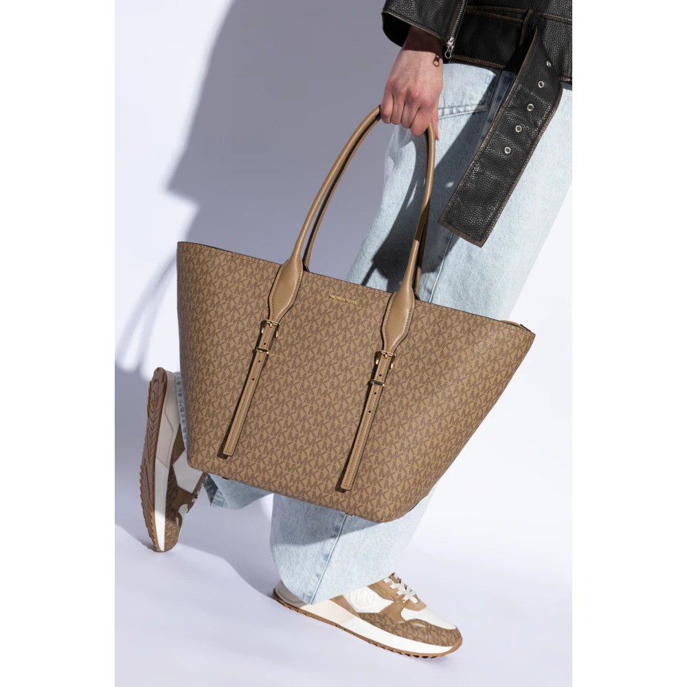 Michael Kors Tas Moore in shopperstijl Beige Dames
