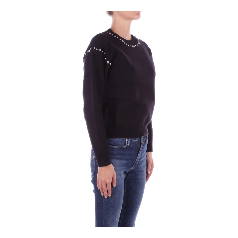 H2O Zwarte trui met decoraties Black Dames