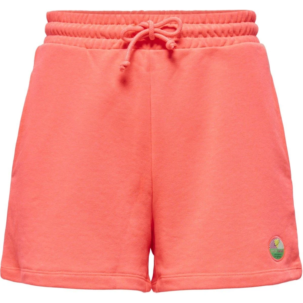 Only Vrouw Oranje Korte Broeken Dames, Xs, Casual Shorts