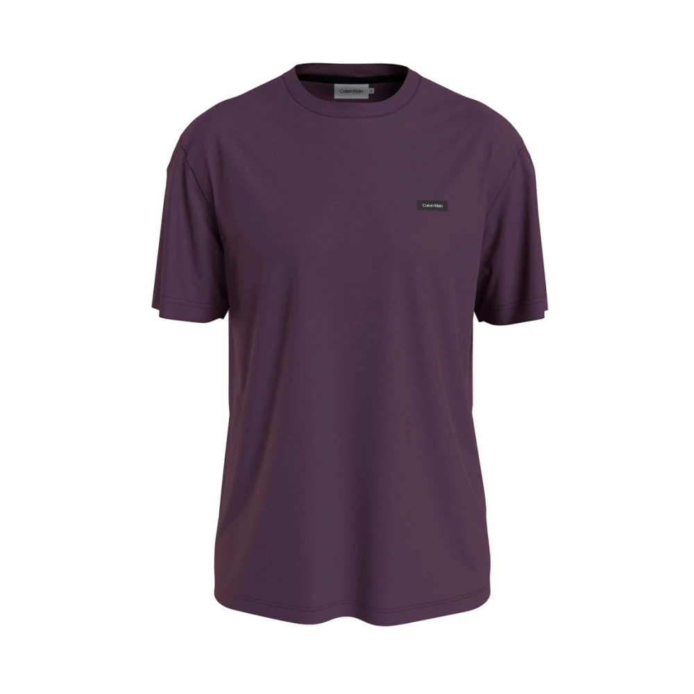 Calvin Klein T-Shirts Purple Heren