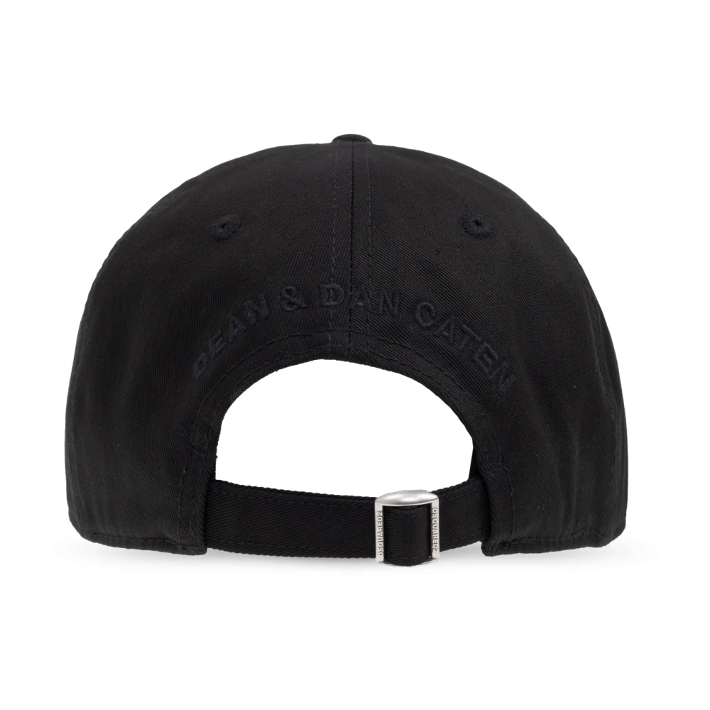Dsquared2 Baseballpet Black Heren