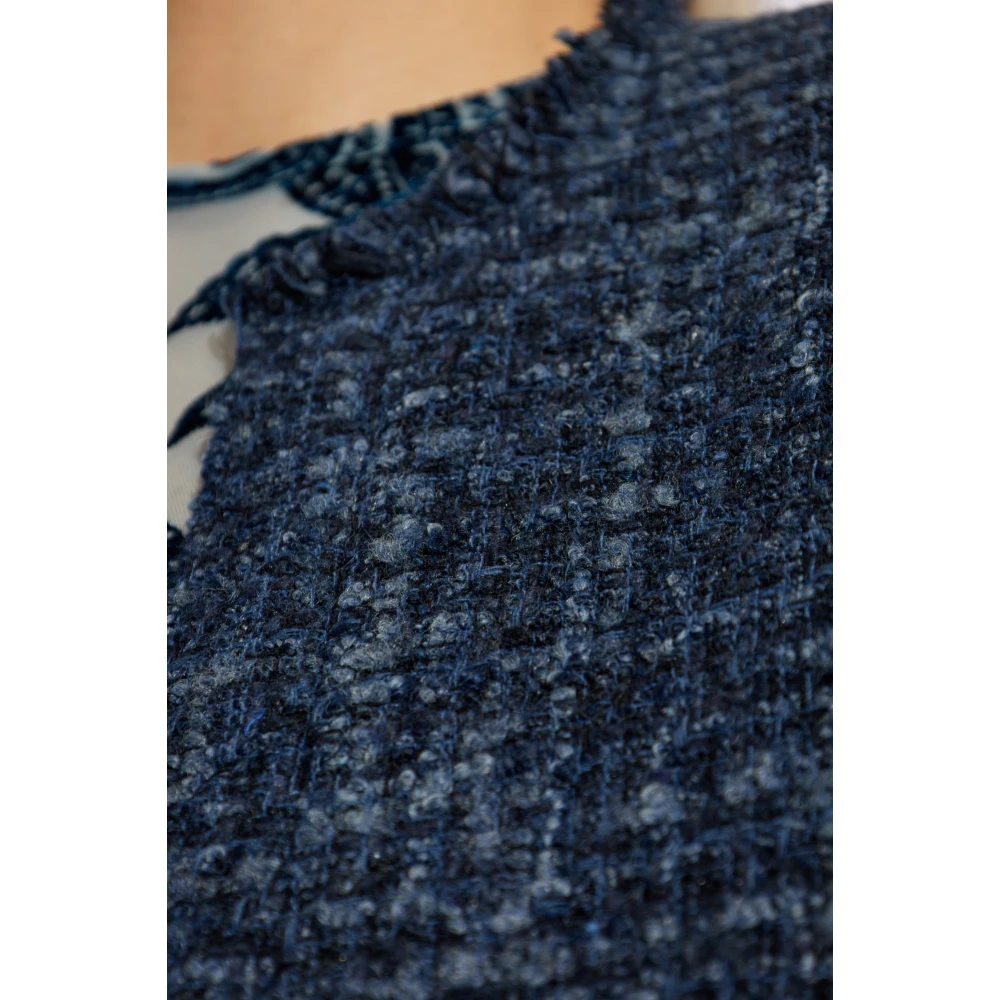 IRO Tweed blazer Baluna Blue Dames