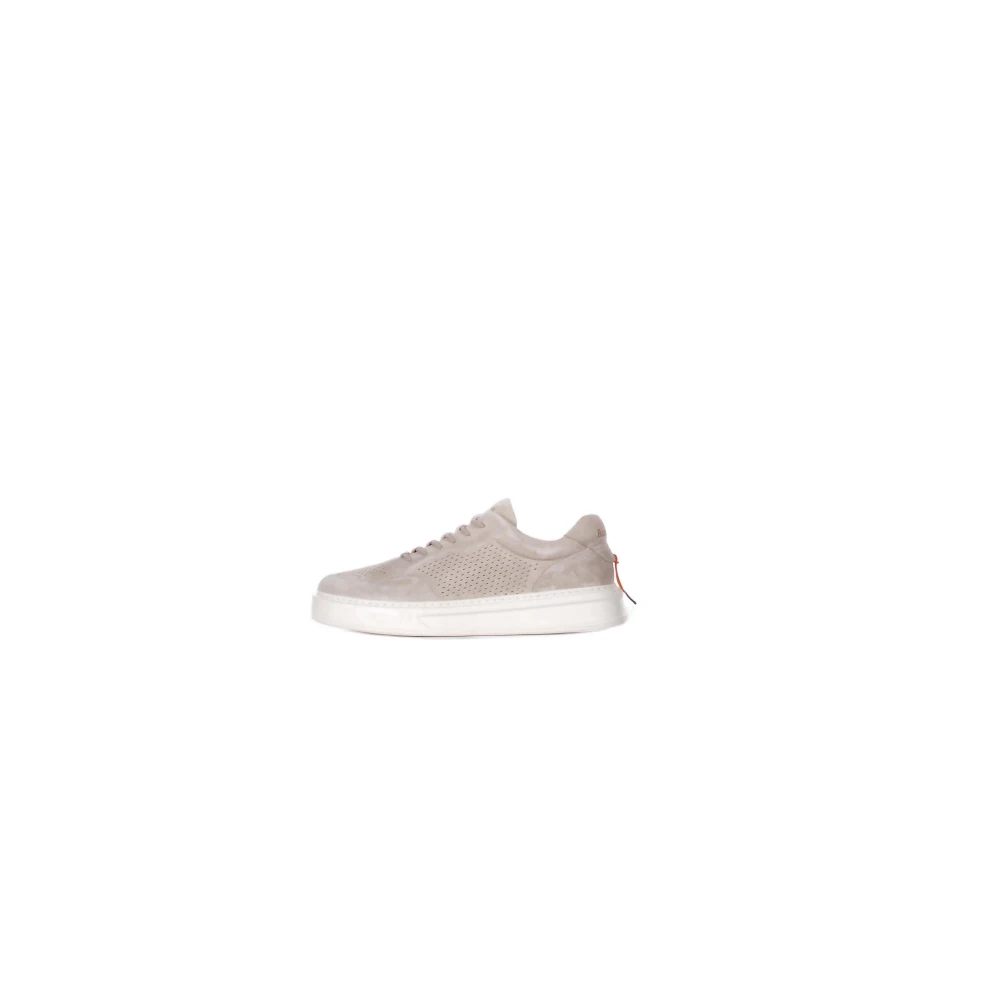 Barracuda Suede Upper Sneakers Heren Schoenen Beige