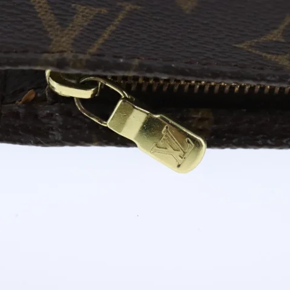 Louis Vuitton Vintage Pre-owned Canvas pouches Brown Dames
