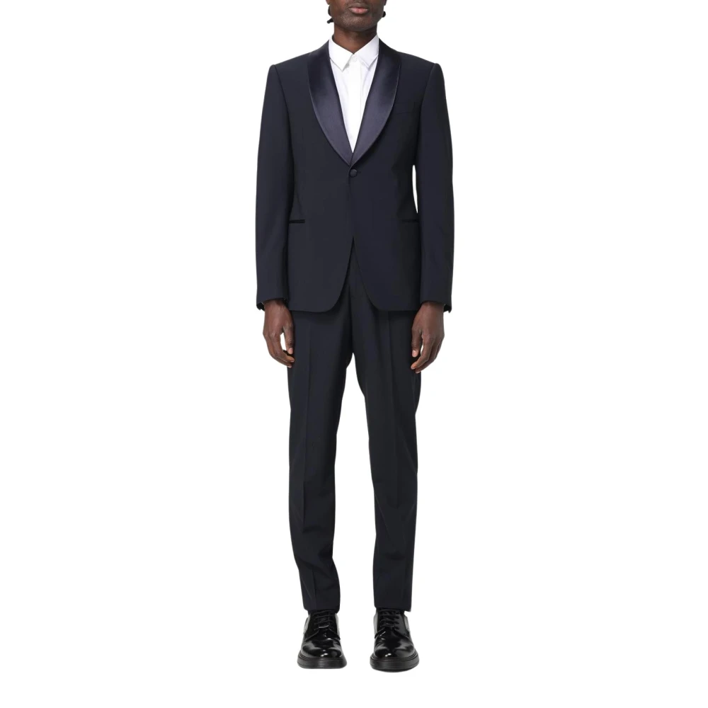 Suits > Suit Sets > Single Breasted Suits - - Emporio Armani - Modalova