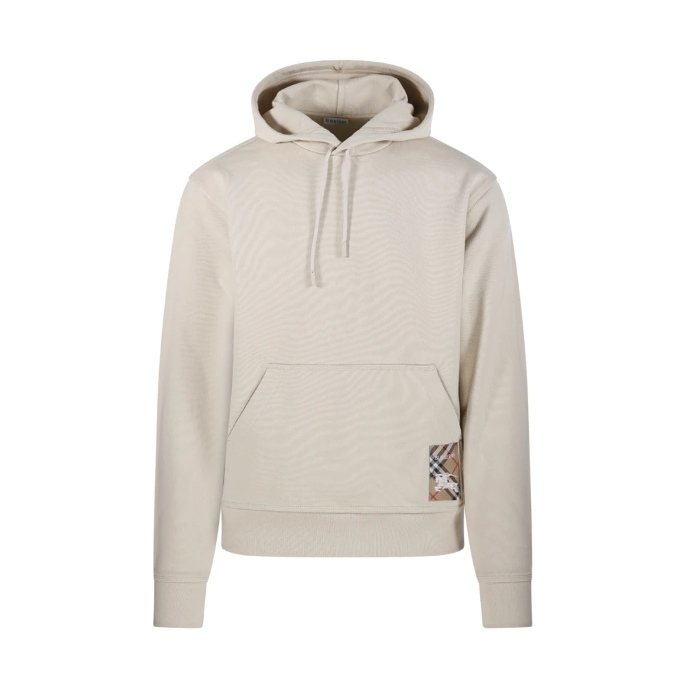 Burberry Nutmeg Hoodie Sweatshirt Beige Heren