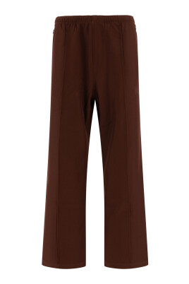 brown-boot-cut-trousers-with-butterfly-embroidery