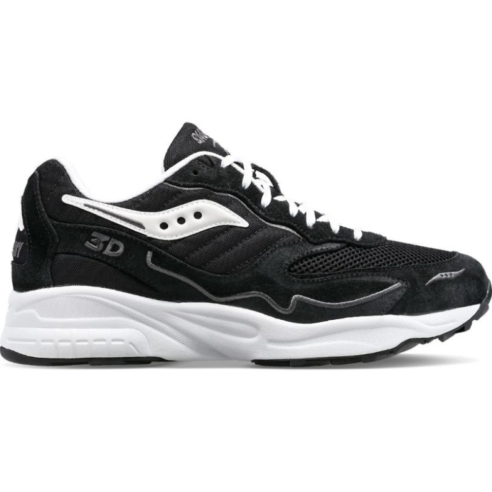 Saucony 3D Grid Hurricane Hardloopschoenen Heren Schoenen Zwart