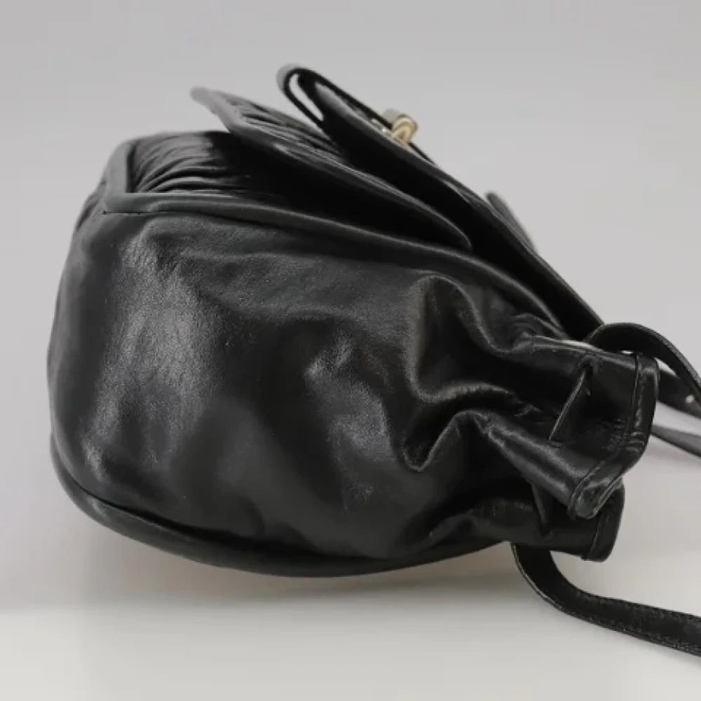 Bally Pre-owned Leather shoulder-bags Black Dames