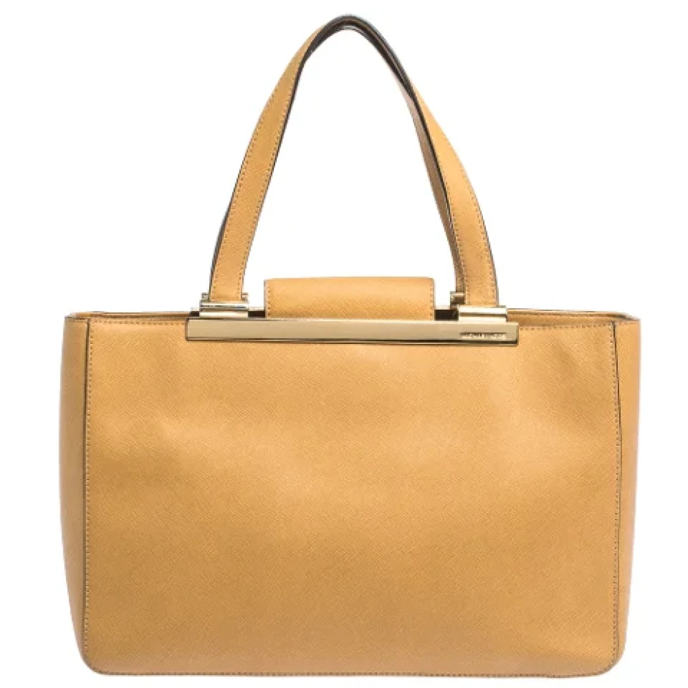 Michael Kors Pre-owned Leather totes Brown Dames