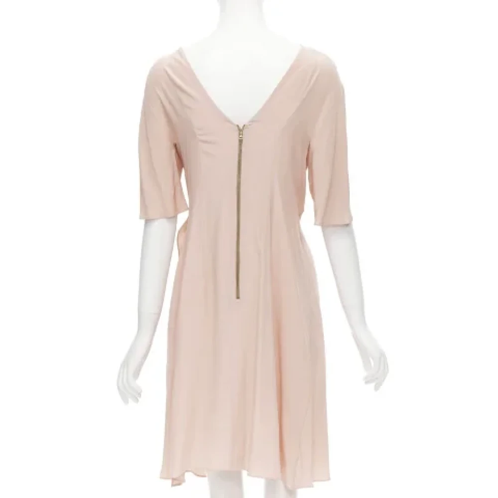 Marni Pre-owned Silk dresses Pink Dames