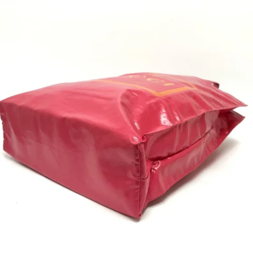 Gucci Vintage Pre-owned Canvas gucci-bags Pink Dames