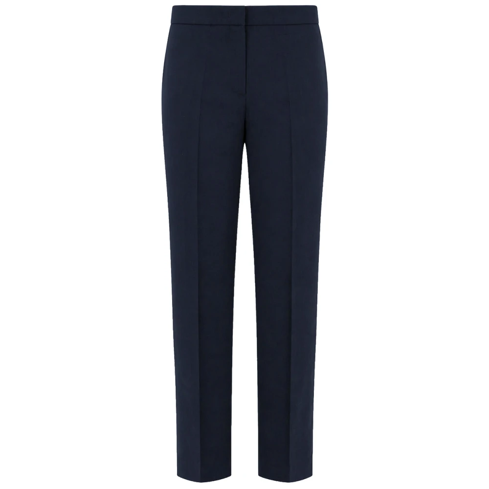 Fabiana Filippi Women's Blue Slim-Fit Trousers, M, Straight-Leg Trousers