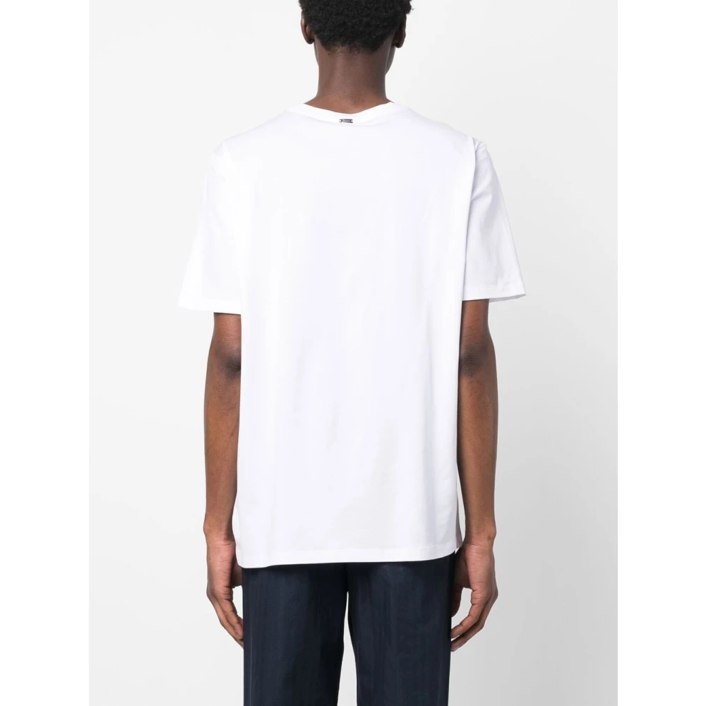 Herno Witte T-shirts en Polos White Heren