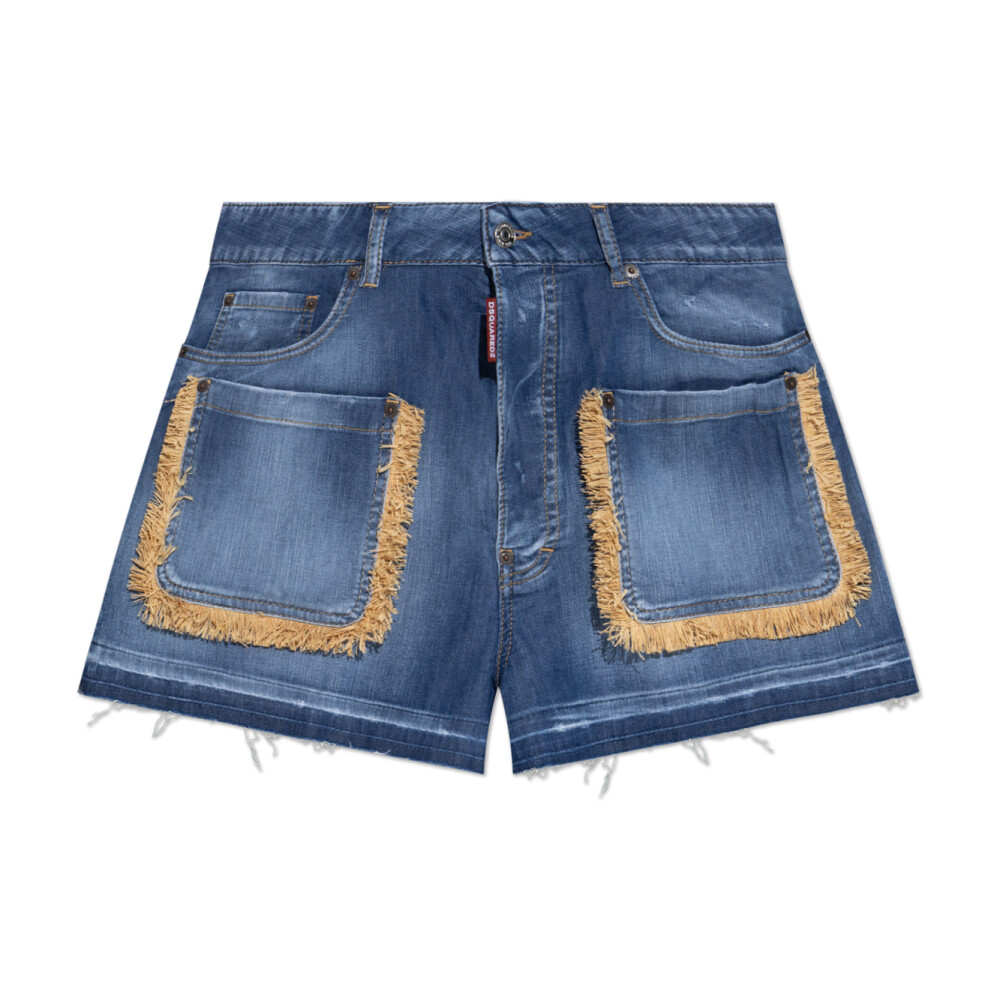 ショートパンツ DSQUARED2 Dsquared2 Summer Lovers denim shorts Blu Dsquared2 Summer Lovers Denim Shorts | italist