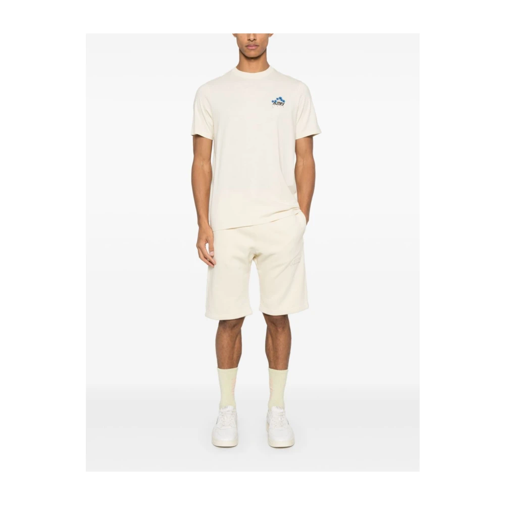 Autry Neutrale Shorts voor een stijlvolle look Beige Heren