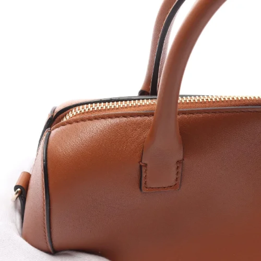 Valentino Vintage Pre-owned Leather handbags Brown Dames
