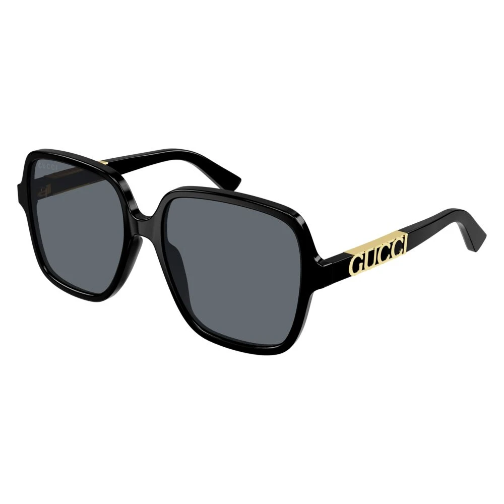 Gucci Unisex Black Sunglasses - Sunglasses - 59 Mm - Accessories