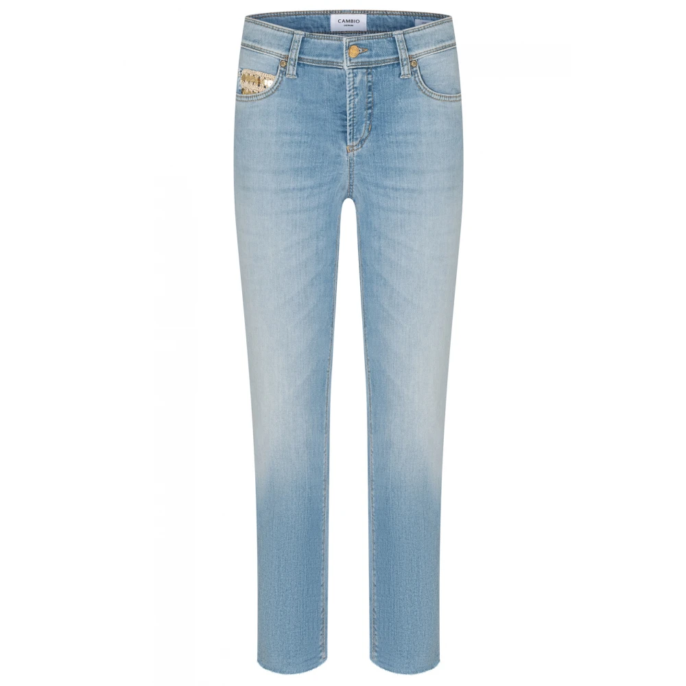 CAMBIO jeans Piper short 9182-0083 20 Blue Dames
