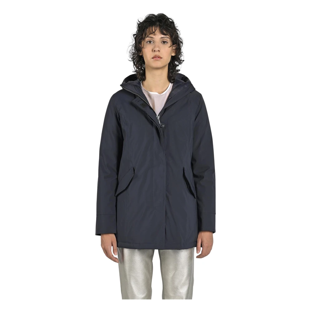 Canadian Classics Blauwe Winterjas met Donsvulling Blue Dames