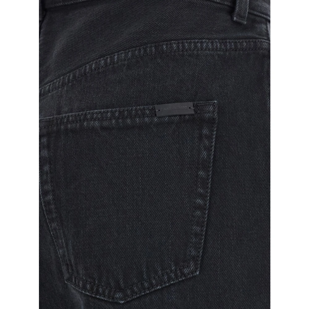 Saint Laurent Vanessa Jeans Black Dames