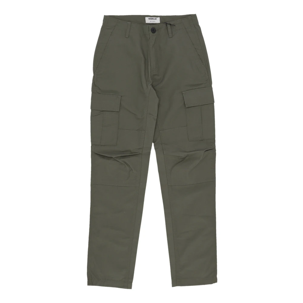 CAT Ripstop Cargo Byxor Slim Fit Green, Herr