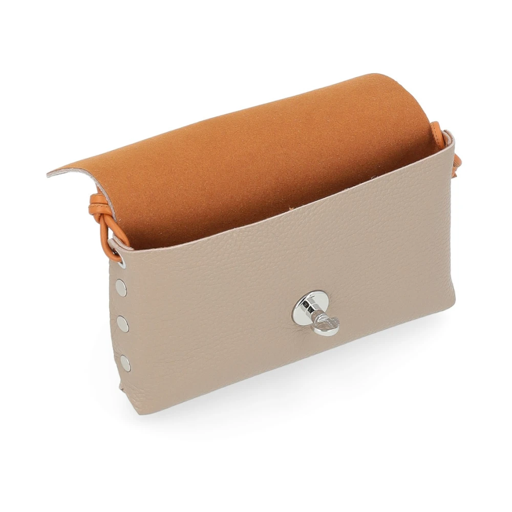 Zanellato Grijze Creta Dagelijkse Lettera Tas Beige Dames