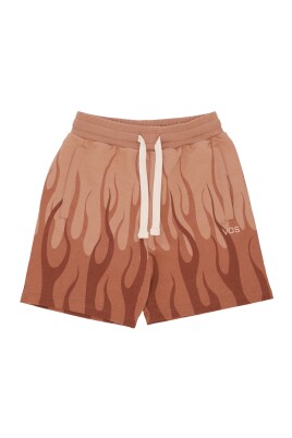 flames-print-lightweight-tracksuit-shorts