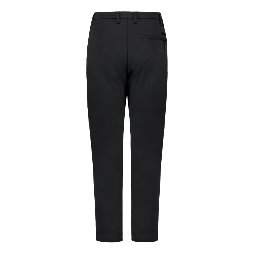 People of Shibuya Technische comfortbroek met zakken Black Heren