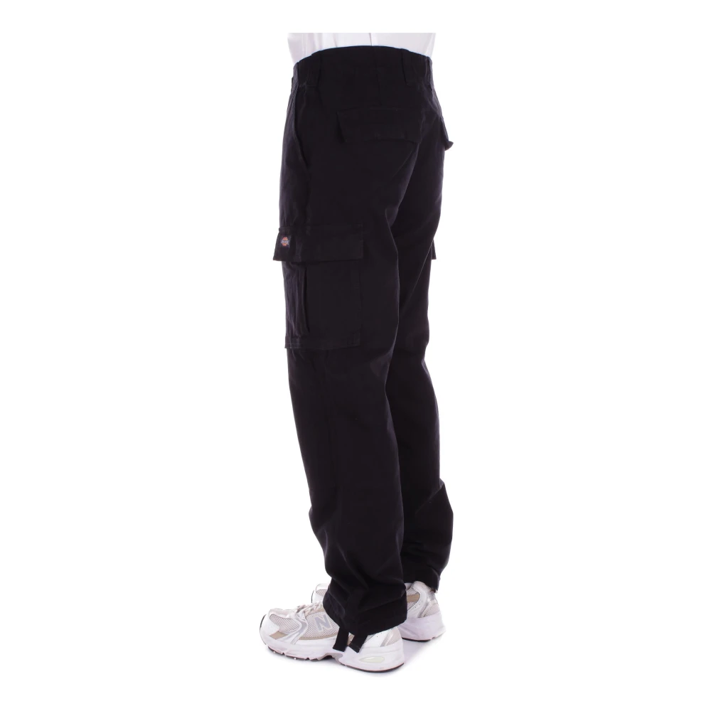 Dickies Zwarte Logo Broek met Zakken Black Heren