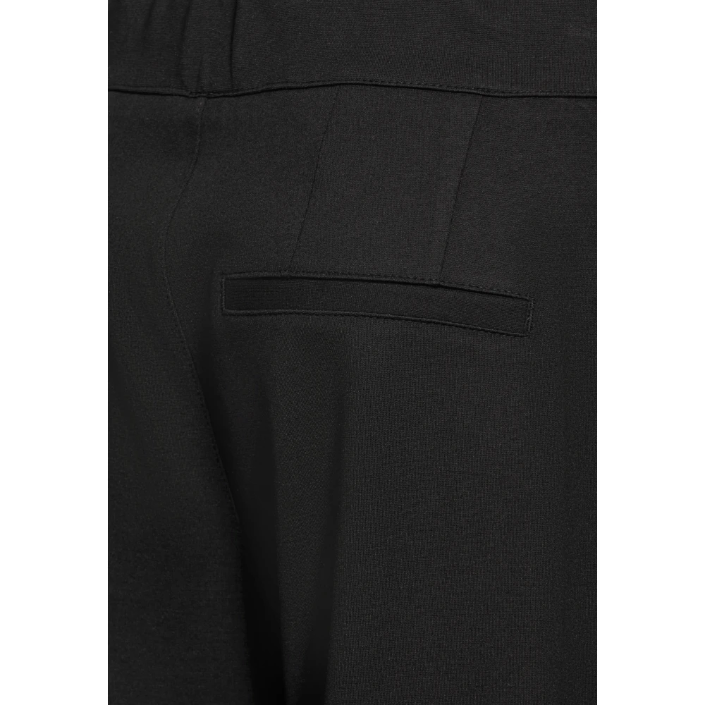 Street One High Waist Straight Leg Casual Broek Black Dames