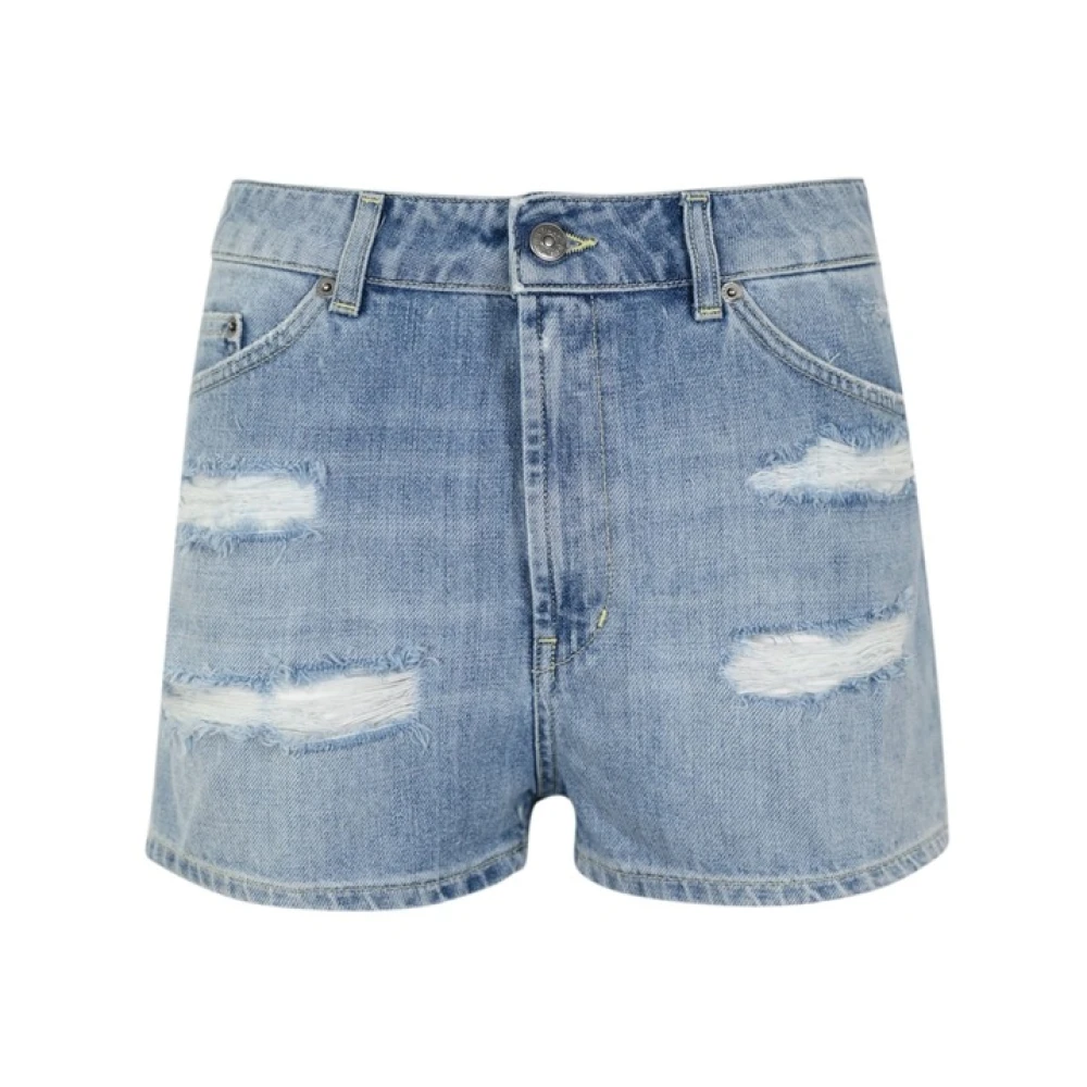 Dondup Women's Blue Denim Shorts - Denim Shorts - W28 - Shorts