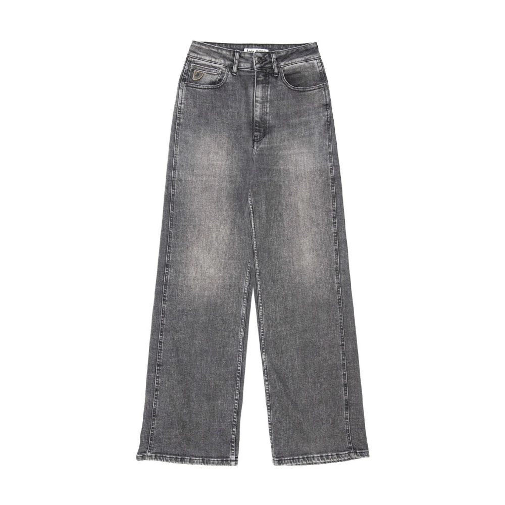 Lois Palazzo Jeans Black Dames