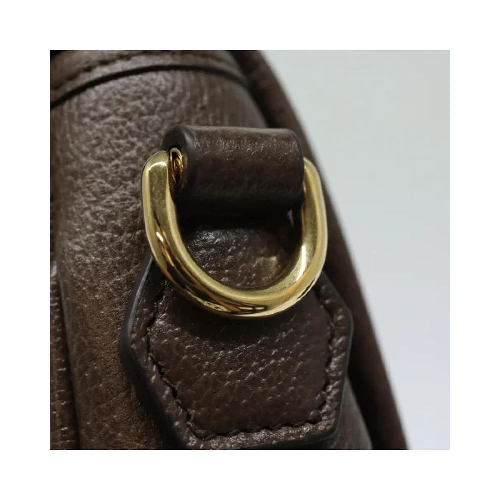 Gucci Vintage Pre-owned Canvas gucci-bags Green Dames